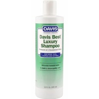 Davis Best Luxury Shampoo ДЕВІС БЕСТ ЛАКШЕРІ шампунь для блиску вовни у собак та котів, концентрат, 355 мл