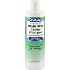 Davis Best Luxury Shampoo ДЕВІС БЕСТ ЛАКШЕРІ шампунь для блиску вовни у собак та котів, концентрат, 355 мл