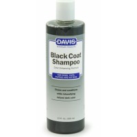 Davis Black Coat Shampoo ДЭВИС БЛЭК КОУТ шампунь для черной шерсти собак, котов, концентрат, 355 мл