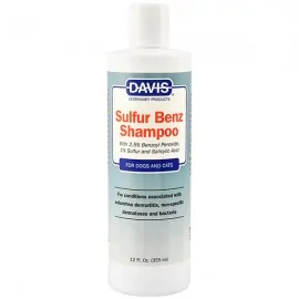 Davis Sulfur Benz Shampoo ДЕВІС СУЛЬФУР БЕНЗ шампунь для собак та коті..