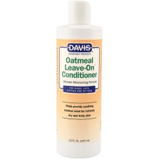 Davis Oatmeal Leave-On Conditioner ДЕВІС ОВСЯНЕ БОРОШЕННЯ супер зволожуючий кондиціонер для собак, кішок, концентрат, 355 мл