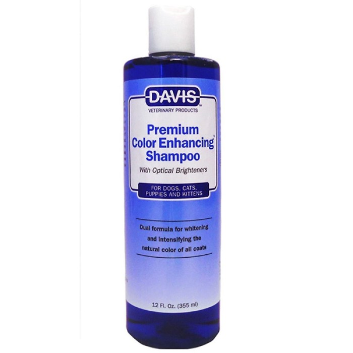 Davis Premium Color Enhancing Shampoo ДЭВИС УСИЛЕНИЕ ЦВЕТА шампунь для собак, котов, концентрат, 355 мл