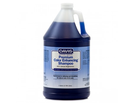 Davis Premium Color Enhancing Shampoo ДЭВИС УСИЛЕНИЕ ЦВЕТА шампунь для собак, котов, концентрат, 3.8 л