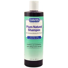 Davis Plum Natural Shampoo ДЕВІС НАТУРАЛЬНА СЛИВА шампунь з протеїнами шовку для собак, котів, концентрат, 0,355 л
