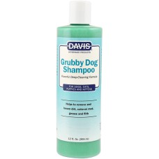 Davis Grubby Dog Shampoo ДЕВІС ГРАБІ ДОГ шампунь глибокого очищення для собак, котів, концентрат, 355 мл