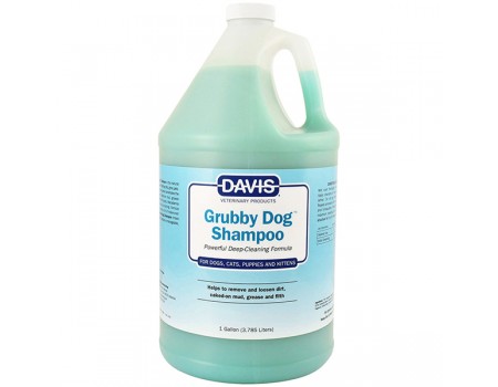 Davis Grubby Dog Shampoo ДЭВИС ГРАББИ ДОГ шампунь глубокой очистки для собак, котов, концентрат, 3.8 л