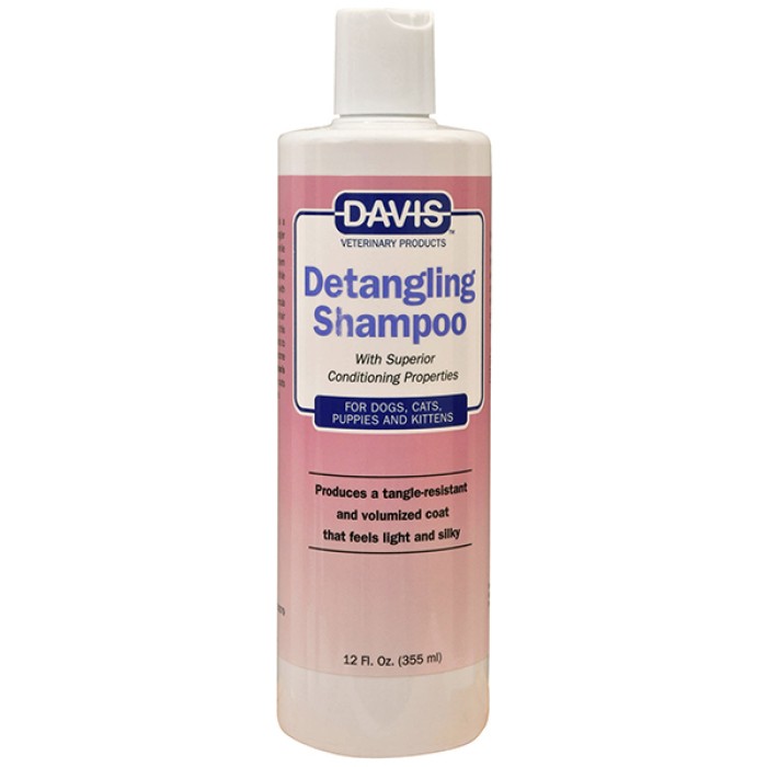 Davis Detangling Shampoo ДЭВИС ЛЕГКОЕ РАСЧЕСЫВАНИЕ шампунь-кондиционер от колтунов для собак, котов, концентрат , 0.05 л.