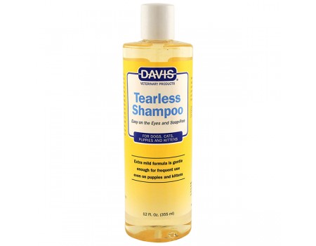 Davis Tearless Shampoo ДЭВИС БЕЗ СЛЕЗ шампунь для собак, котов, концентрат, 355 мл