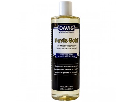 Davis Gold Shampoo ДЭВИС ГОЛД суперконцентрированный шампунь собак и котов, 355 мл