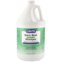 Davis Best Luxury Shampoo ДЕВІС БЕСТ ЛАКШЕРІ шампунь для блиску вовни у собак та котів, концентрат, 3.8 л