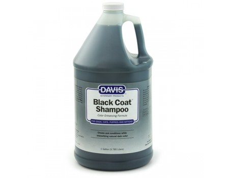 Davis Black Coat Shampoo ДЭВИС БЛЭК КОУТ шампунь для черной шерсти собак, котов, концентрат, 3.8 л