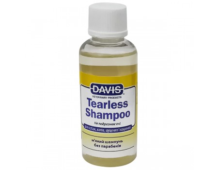 Davis Tearless Shampoo ДЕВІС БЕЗ СЛІЗ шампунь для собак і котів, концентрат, 0.05 л.