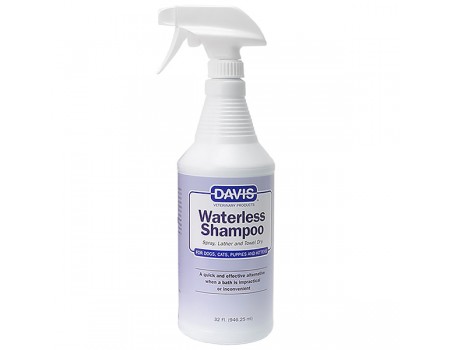 Davis Waterless Shampoo ДЭВИС ШАМПУНЬ БЕЗ ВОДЫ для собак и котов, спрей , 0.946 л.