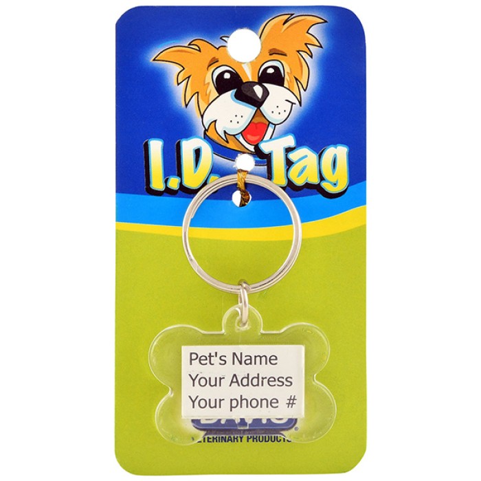 Davis Bone ID Tag ДЭВИС брелок адресник на ошейник для собак