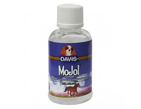 Davis MoJo! ДЭВИС МОДЖО сыворотка с протеинами шелка и пантенолом для укладки шерсти собак, котов,  50 мл