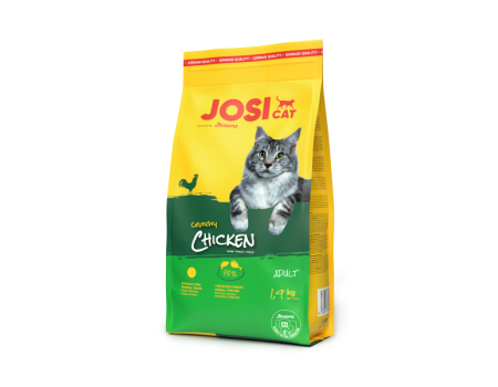JosiCat Crunchy Chicken 1,9kg   (термін придатності 10.01.2027)
