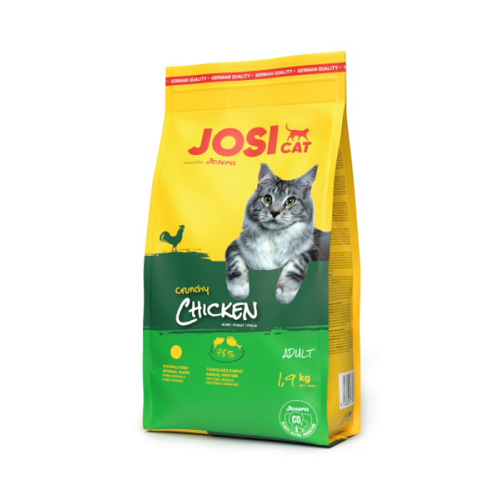 JosiCat Crunchy Chicken 1,9kg   (термін придатності 10.01.2027)
