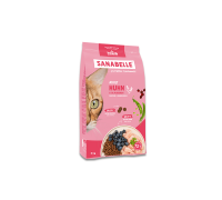 Сухой корм Sanabelle Adult, для взрослых кошек, курица и черника, 2 кг..