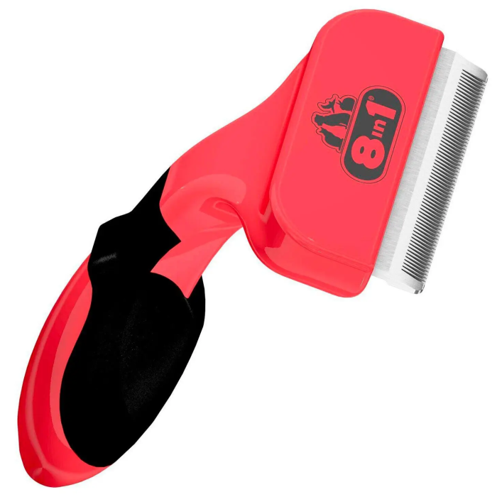 8in1 Perfect Coat DESHEDDER M - інструмент для вичісування підшерстя собак до 25 кг