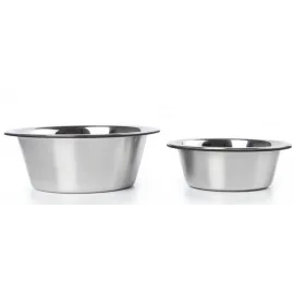 Dexas Stainless Steel Replacement Bowls for Elevated, Collapsible Feed..