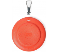 Dexas Off Leash Frisbee Flyer  Летающая тарелка с карабином, оранжевая..