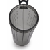 Пляшка подвійна для води та корму Dexas Snack DuO with Collapsible Cup, зі складною мискою (3 мірні склянки), світло-сірий 720мл  - фото 2