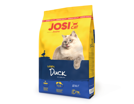 JosiCat Crispy Duck - сухий корм для дорослих кішок, качка, 10 кг