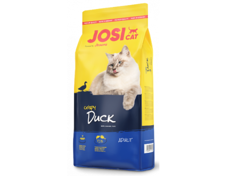 JosiCat Crispy Duck - сухой корм для взрослых кошек, утка,  10 кг