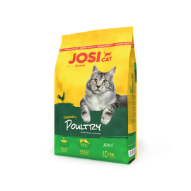JosiCat Crunchy Chicken - сухой корм для взрослых кошек, мясо птицы,  10 кг