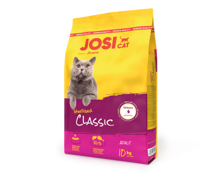 JosiCat Sterilised Classic - сухой корм для взрослых стерилизованных кошек 10 кг