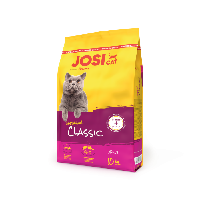 JosiCat Sterilised Classic - сухий корм для дорослих стерилізованих кішок 10 кг