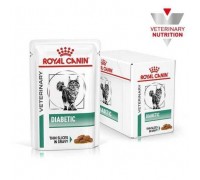 Влажный корм для взрослых кошек ROYAL CANIN DIABETIC 0.085 кг 8+4..