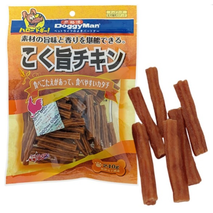 DoggyMan Delicious Chicken Stick ДОГГІМЕН КУРИНА ПАЛОЧКА ласощі для собак, 0,24 кг