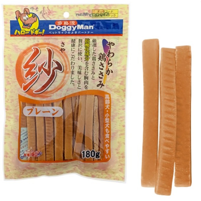 DoggyMan Soft Chicken Strip Original ДОГГІМЕН КУРИНІ ПАЛИЧКИ ОРІДЖИНАЛ ласощі для собак, 0,18 кг