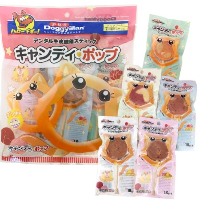 DoggyMan Delicious Lollipop ДОГГИМЕН ЧУПА-ЧУПС ГОВЯДИНА, УТКА, ЛОСОСЬ, ЯГНЕНОК, КУРИЦА лакомство для собак, 0,09 кг