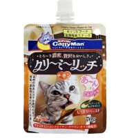 CattyMan Creamy Chicken КЭТТИМЕН СЛИВОЧНОЕ ПЮРЕ С КУРИЦЕЙ жидкое лакомство для котов, 0,07 кг