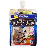 CattyMan Creamy Milk КЭТТИМЕН СЛИВОЧНОЕ ПЮРЕ С МОЛОКОМ жидкое лакомство для котов, 0,07 кг