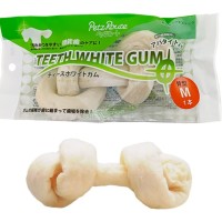 Petz Route Teeth White Gum ПЕТС РУТ КОСТЬ ДЛЯ ЧИСТКИ ЗУБОВ жевательное лакомство для собак, М, 114г