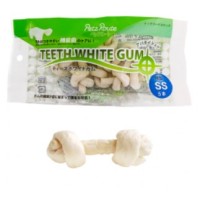 Petz Route Teeth White Gum ПЕТС РУТ КОСТЬ ДЛЯ ЧИСТКИ ЗУБОВ жевательное лакомство для собак, SS, 5×88г