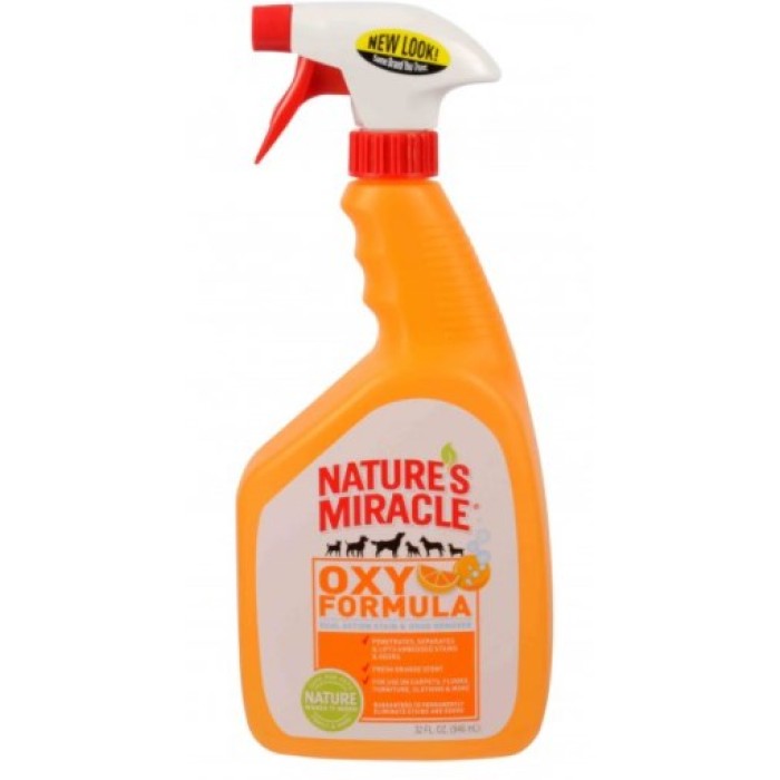 8in1 Усувач плям та запахів для собак ORANGE OXY NEW, 0.946л