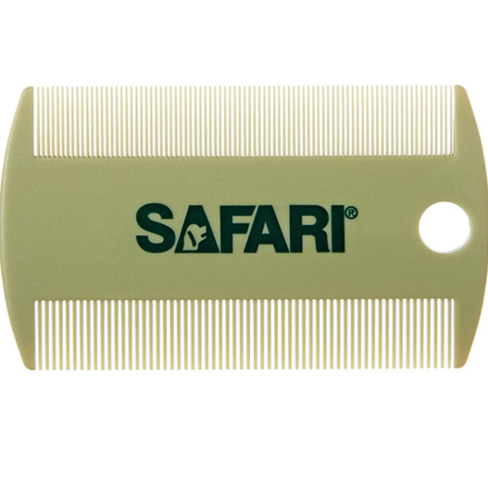 Safari Double-Sided Cat Flea Comb САФАРИ ДВУСТОРОННЯЯ РАСЧЕСКА ОТ БЛОХ для котов