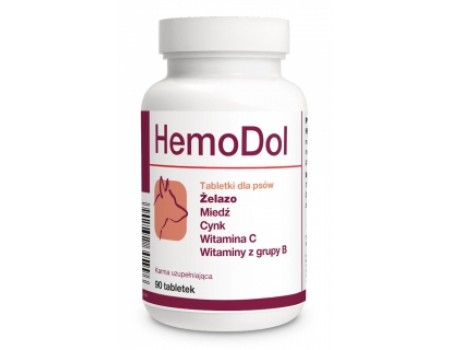 Dolfos HemoDol (ГемоДол) - добавка для улучшения процессов кроветворения у собак 90т