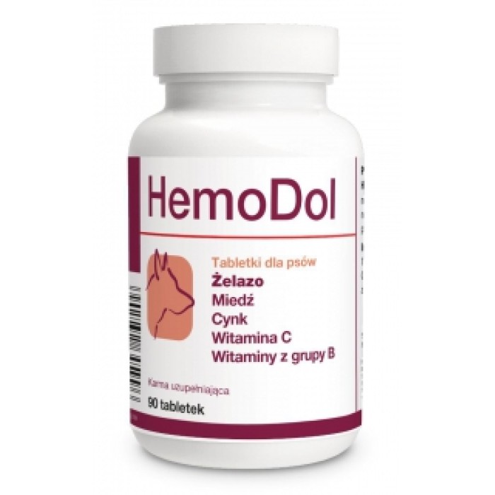 Dolfos HemoDol (ГемоДол) - добавка для улучшения процессов кроветворения у собак 90т