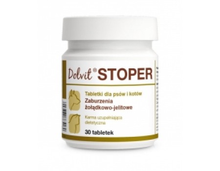 Dolfos Dolvit Stoper (Долвіт Стопер) - добавка для лікування діареї у собак та котів 30т