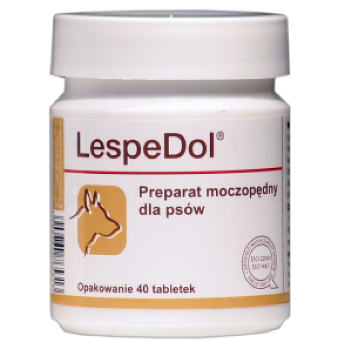 Dolfos Долфос ЛеспеДол, мочегонный препарат для собак, (1т/10кг), 40таб 