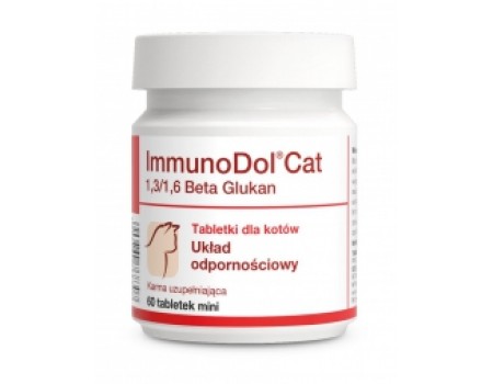 Dolfos ImmunoDol Cat (Иммунодол Кэт)  - добавка для иммунитета кошек 60т