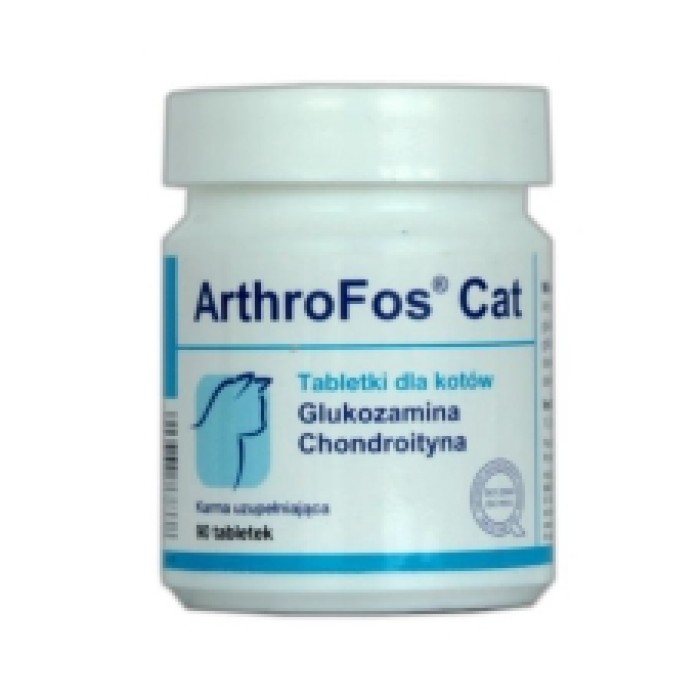 Витаминно-минеральный комплекс Dolfos ArthroFos Cat (АртроФос), для восстановления суставов и хрящевой ткани, 90 табл.