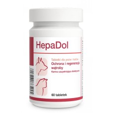 Dolfos HepaDol (Гепадол) -  гепатопротектор, добавка нормализует и восстанавливает функцию печени у собак 60т