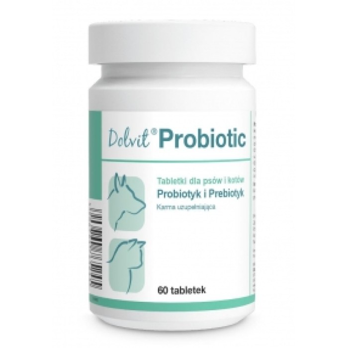 Dolfos Dolvit Probiotic (Долвіт Пробіотик) - добавка для здоров'я ШКТ собак та кішок 60т