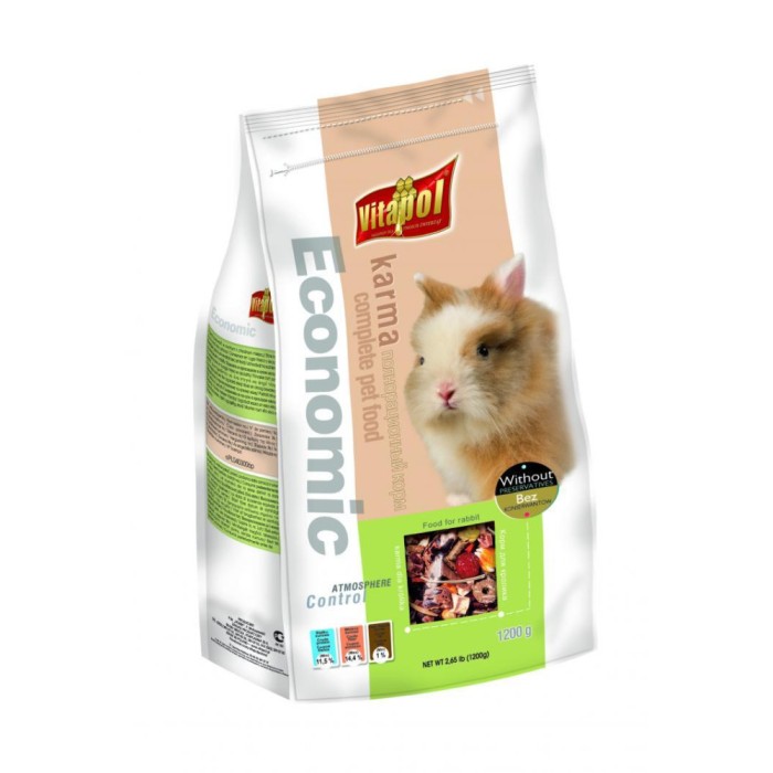 VITAPOL ECONOMIC КОРМ ДЛЯ КРОЛИКА 1200Г